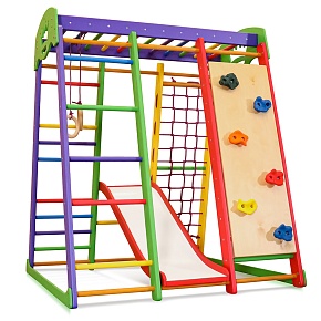 Спортивный комплекс для дома  SportBaby «Акварелька Plus 6»