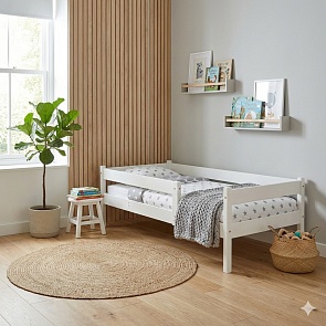 Дитяче ліжко ЛіжкоТиша 90х180 Біла