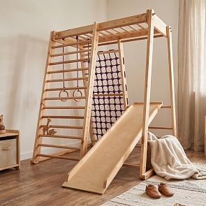 Детский спортивный уголок SportBaby "Кроха-3" Wood